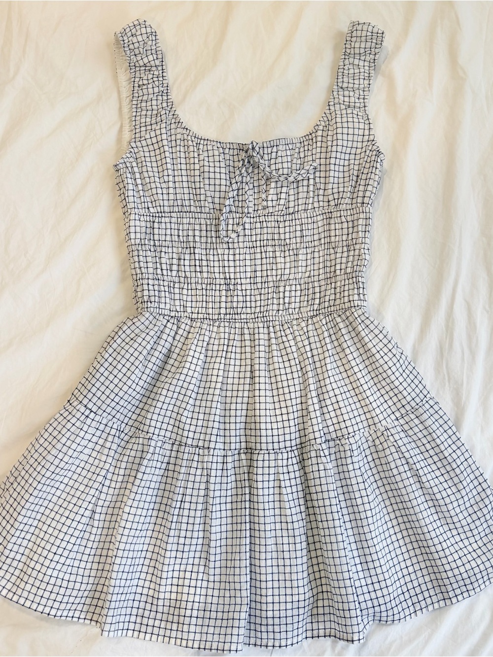 NIA Gingham Mini Dress Size S